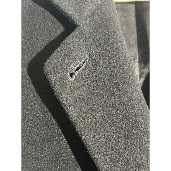 Vtg Fleurette Neiman Marcus 100% Cashmere Overcoat USA Union Made Large/XL - Picture 5 of 12